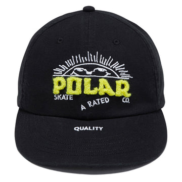 Polar Cheeky Sun Ramy Hat - Black