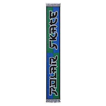 Polar Football Squares Scarf - Blue/Green