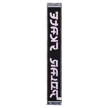 Polar Football Squares Scarf - Orange/Grey