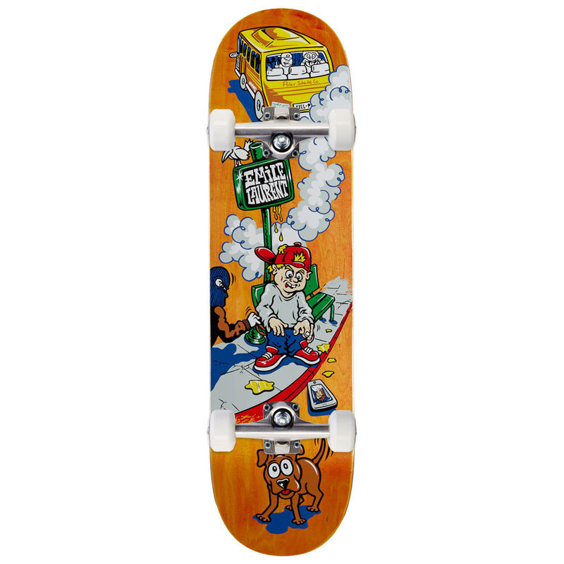 Polar Emile Laurent Crooks Skateboard Complete - Cream - 8.125