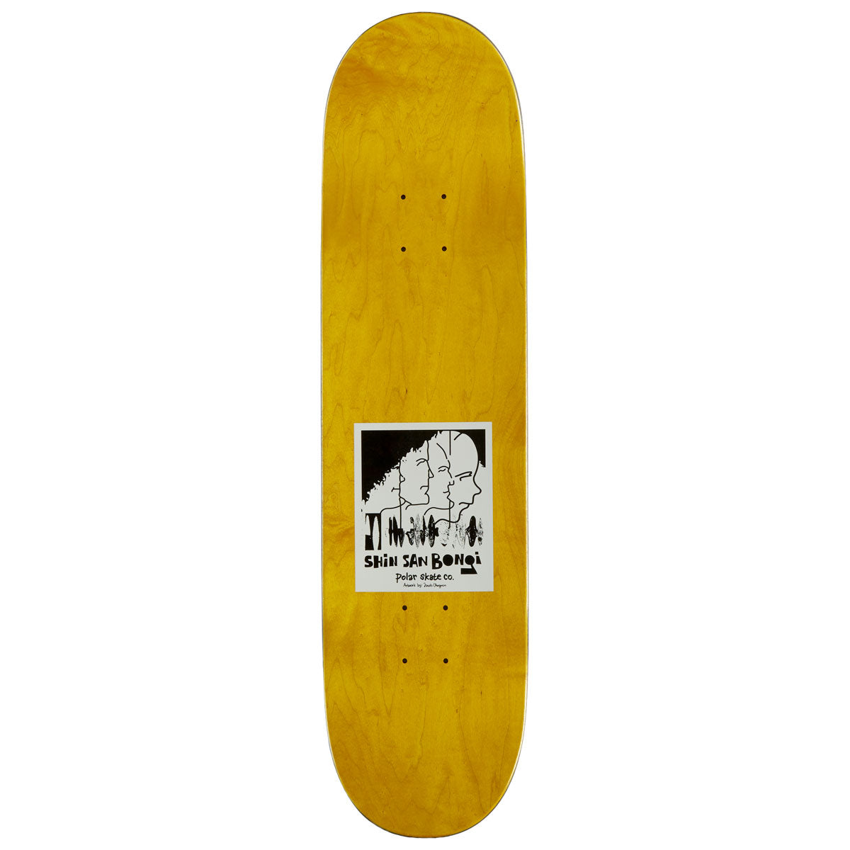 Polar Shin Sanbongi Fanzilla Skateboard Deck - 8.25