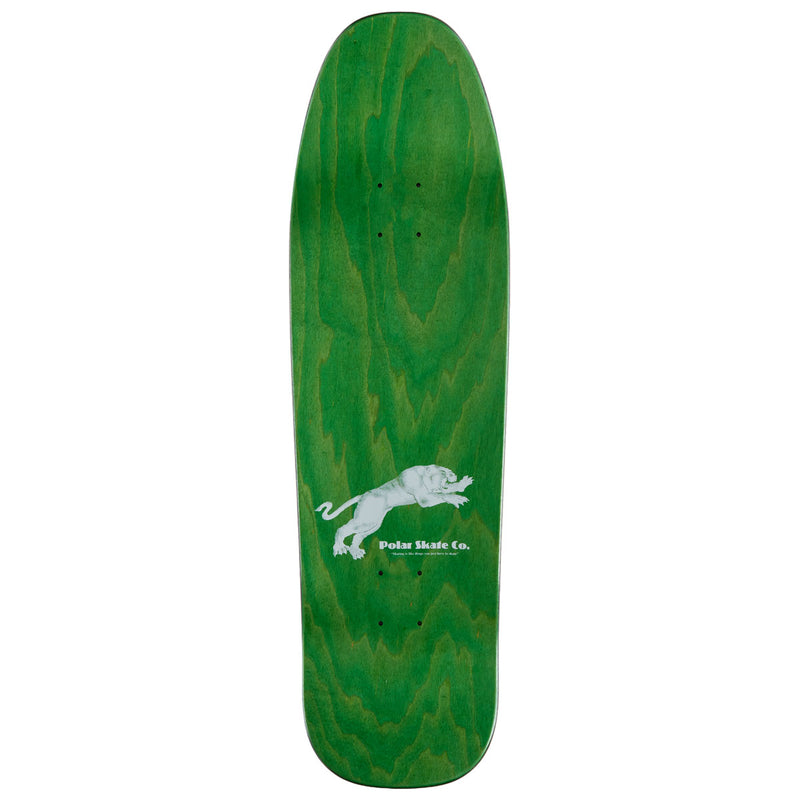 Polar David Stenström Tape & Panther D1 Shape Skateboard Complete - Black - 9.25