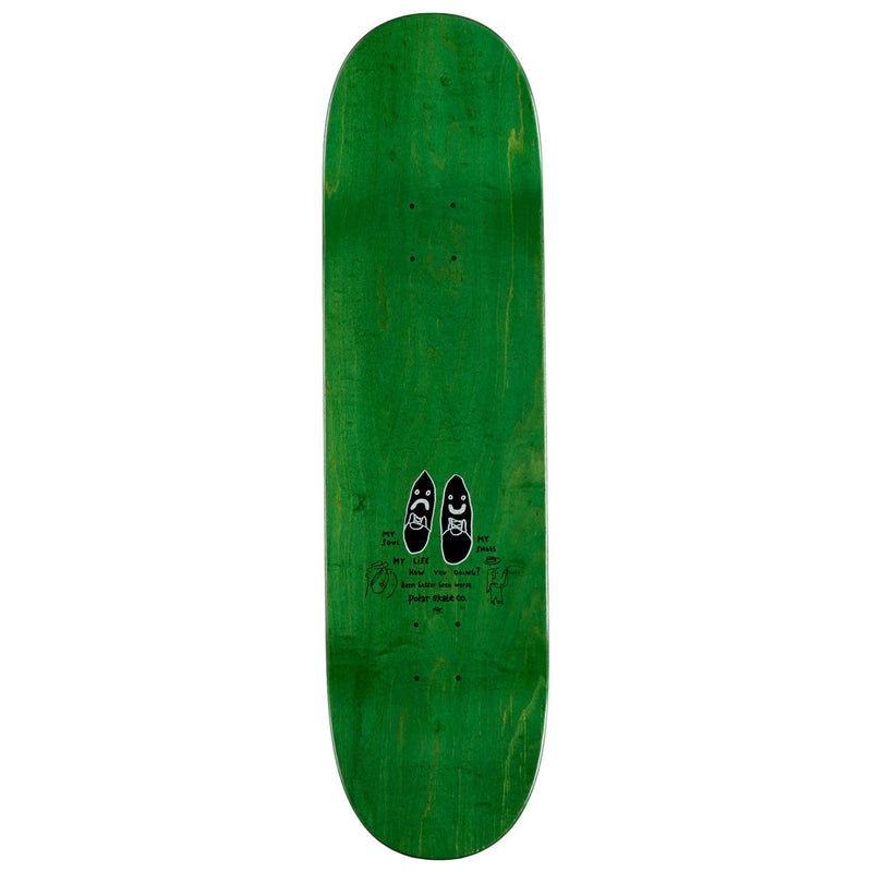 Polar Happy Sad Detroit Skateboard Deck - 8.25
