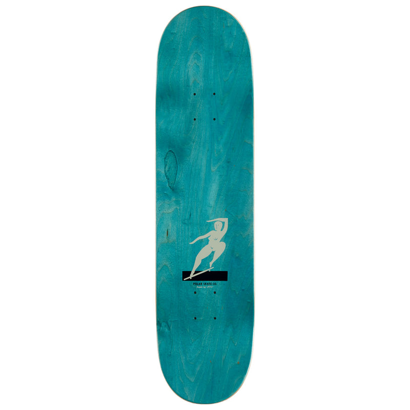 Polar BS Smith Team Skateboard Deck - Green - 8.25