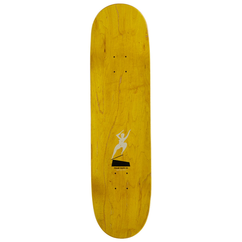 Polar Emile Laurent Crooks Short Skateboard Deck - Blue - 8.50