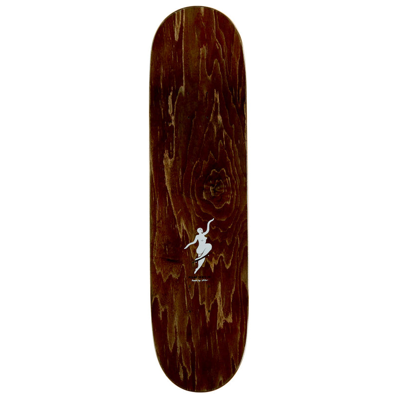 Polar No Comply Team Skateboard Deck - Charcoal - 8.25