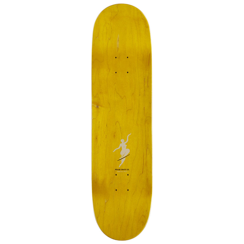 Polar No Comply Team Short Skateboard Complete - Cream - 8.50