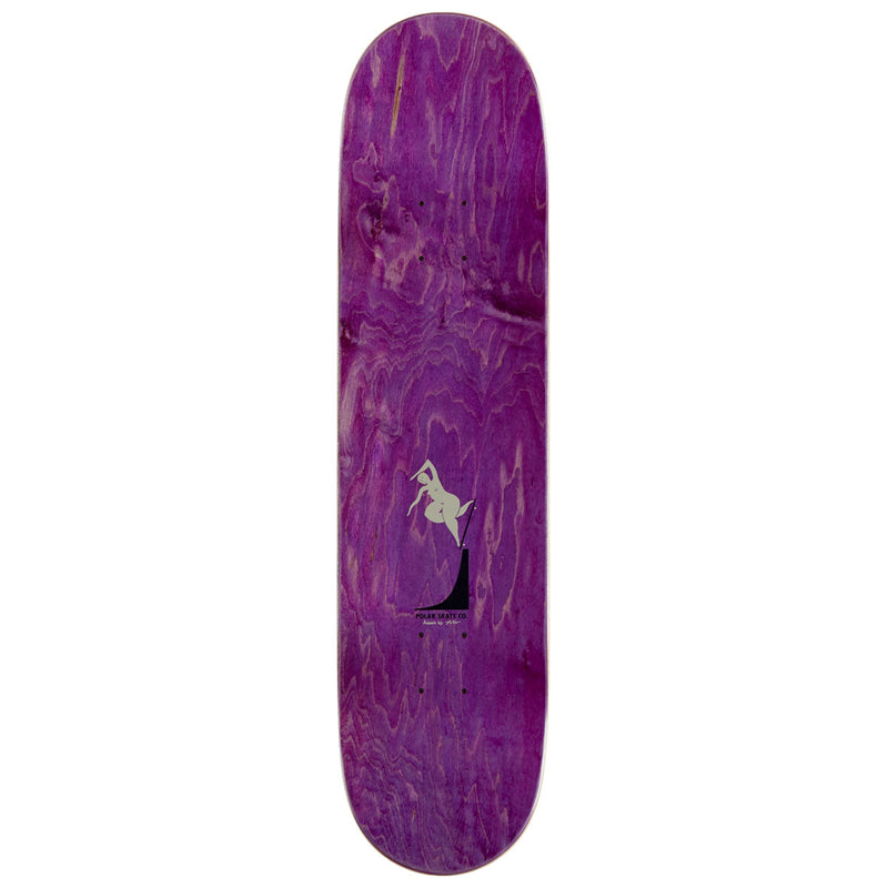 Polar Oskar Rozenberg BS Noseblunt Skateboard Complete - Burnt Red - 8.00