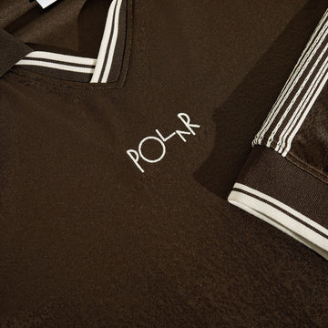 Polar Davie Long Sleeve Shirt - Chocolate/Ivory