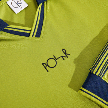 Polar Davie Long Sleeve Shirt - Peridot/Dark Blue
