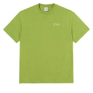 Polar Stroke Logo Contrast T-Shirt - Peridot