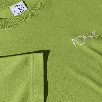 Polar Stroke Logo Contrast T-Shirt - Peridot