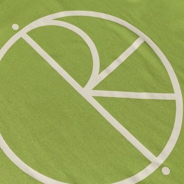 Polar Stroke Logo Contrast T-Shirt - Peridot