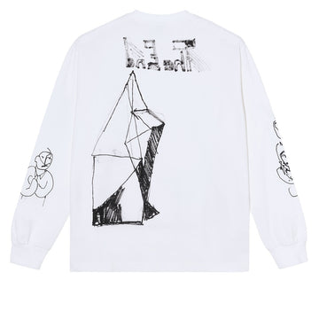 Polar The End Long Sleeve T-Shirt - White