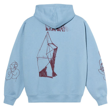 Polar The End Dave Hoodie - Dove Blue