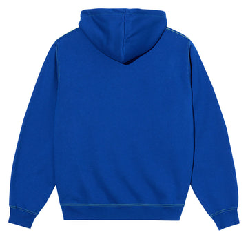 Polar Crude Logo Contrast Dave Hoodie - Egyptian Blue