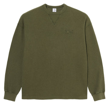 Polar Reversed Sweater - Army Green