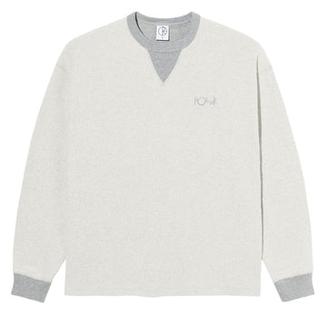 Polar Reversed Sweater - Heather Grey