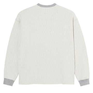 Polar Reversed Sweater - Heather Grey