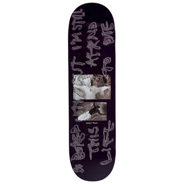 Polar Jamie Platt So Bored Skateboard Deck - Purple - 8.25