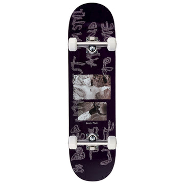 Polar Jamie Platt So Bored Skateboard Complete - Purple - 8.25