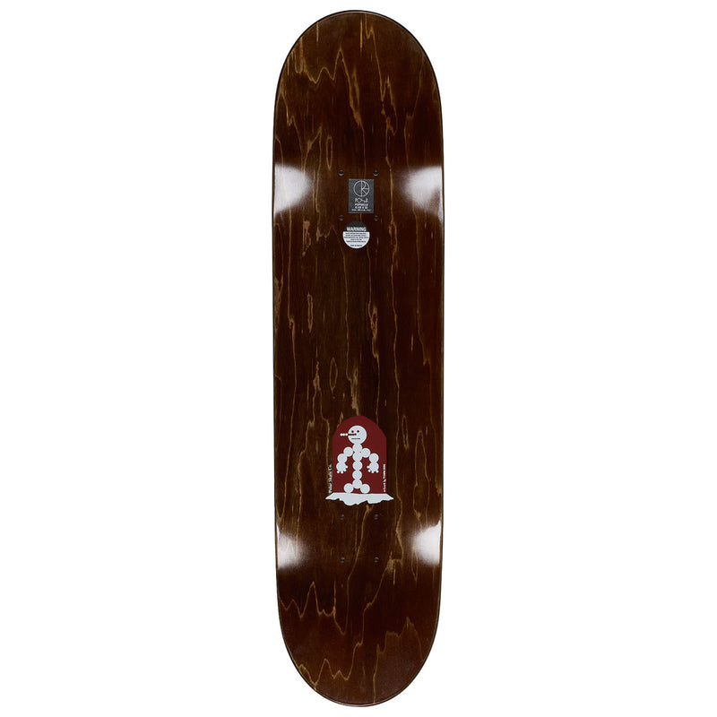 Polar Emile Laurent Snowman Skateboard Complete - Wine - 8.25