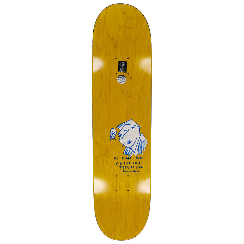 Polar Tied Up Team Skateboard Deck - 8.25