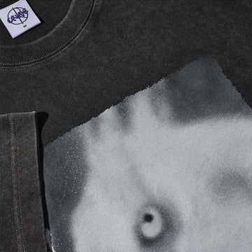 Polar Rabbit T-Shirt - Silver Black