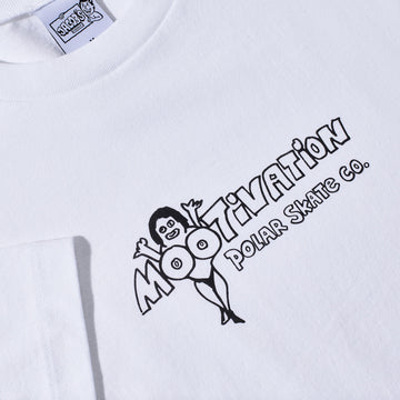Polar Motivation Band T-Shirt - White