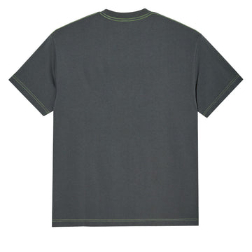 Polar Beach Walk Contrast T-Shirt - Graphite/Green