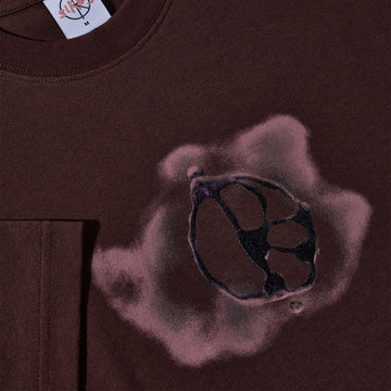 Polar Metal Logo T-Shirt - Washed Bordeaux