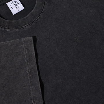 Polar Stroke Logo Contrast T-Shirt - Silver Black/Black
