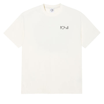 Polar Fill Logo Contrast T-Shirt - Ivory/Black