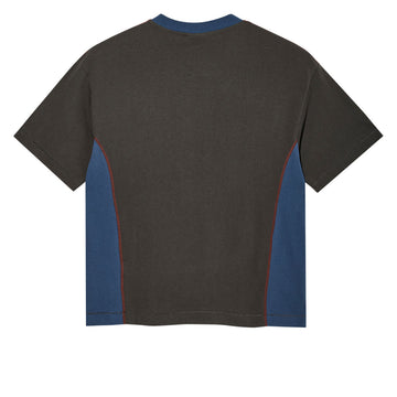Polar Surf Panel T-Shirt - Dirty Black/Grey Blue