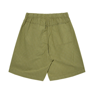 Polar Cotton Hike Shorts - Olive Check