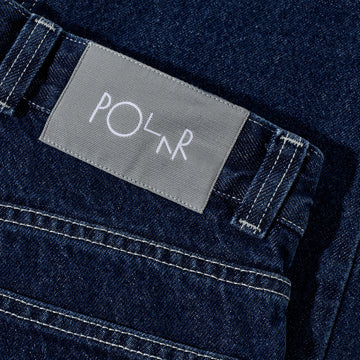 Polar 89! Denim Jeans - Dark Blue/White Stitching