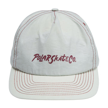 Polar Earl Hat - Oyster/Bordeaux