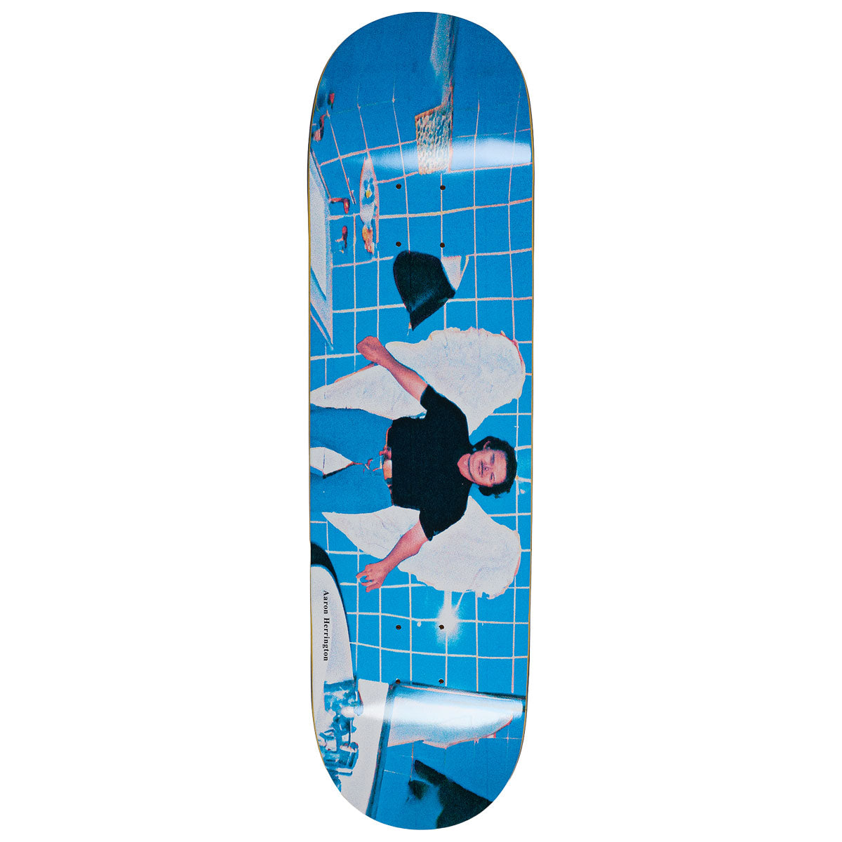 Polar Aaron Herrington Angel Man Skateboard Deck - Thumbnail 4