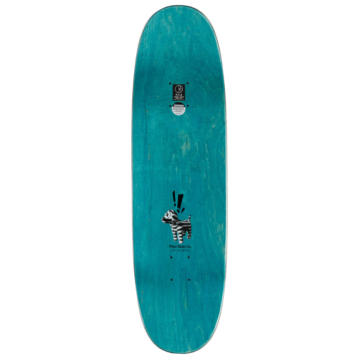 Polar Jamie Platt My Music Eyeball Shape Skateboard Complete