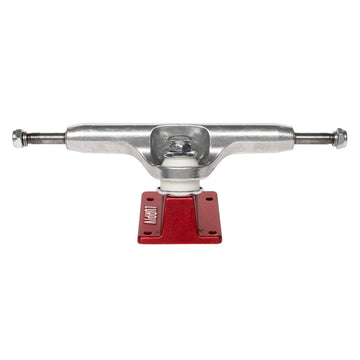 Lurpiv 3 Hollow Skateboard Trucks - Polished/Red - 145mm