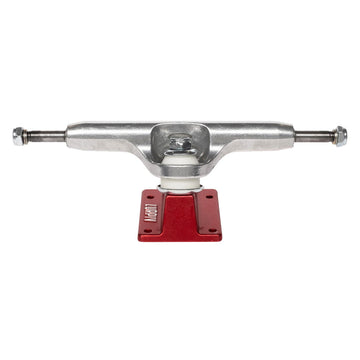Lurpiv 3 Hollow Skateboard Trucks - Polished/Red - 155mm