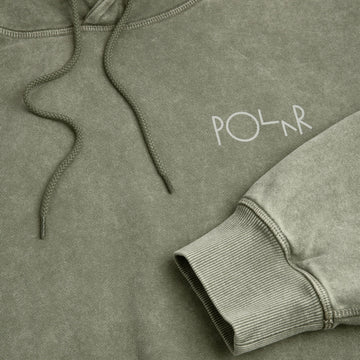 Polar Fade Frank Hoodie - Army Green