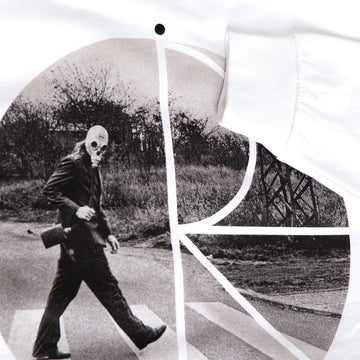 Polar Klez Crossing Fill Logo Long Sleeve T-Shirt - White
