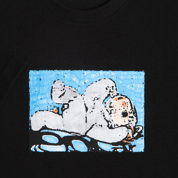 Polar Lazy Bunny T-Shirt - Black