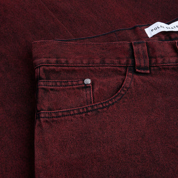 Polar 93! Denim Jeans - Red Black