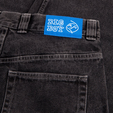 Polar Big Boy OG Logo Jeans - Silver Black