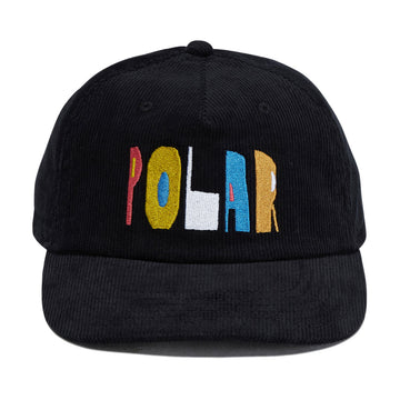Polar Cut Logo James Hat - Black