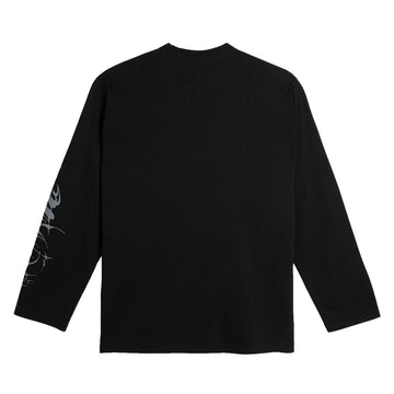 Polar x Ebou Tribal Steve Long Sleeve T-Shirt - Black