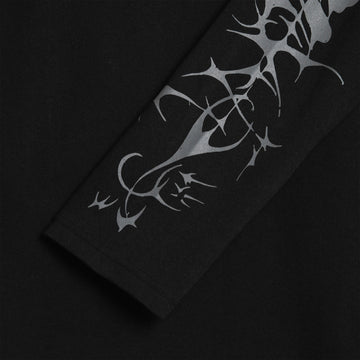 Polar x Ebou Tribal Steve Long Sleeve T-Shirt - Black