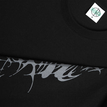 Polar x Ebou Tribal Steve Long Sleeve T-Shirt - Black